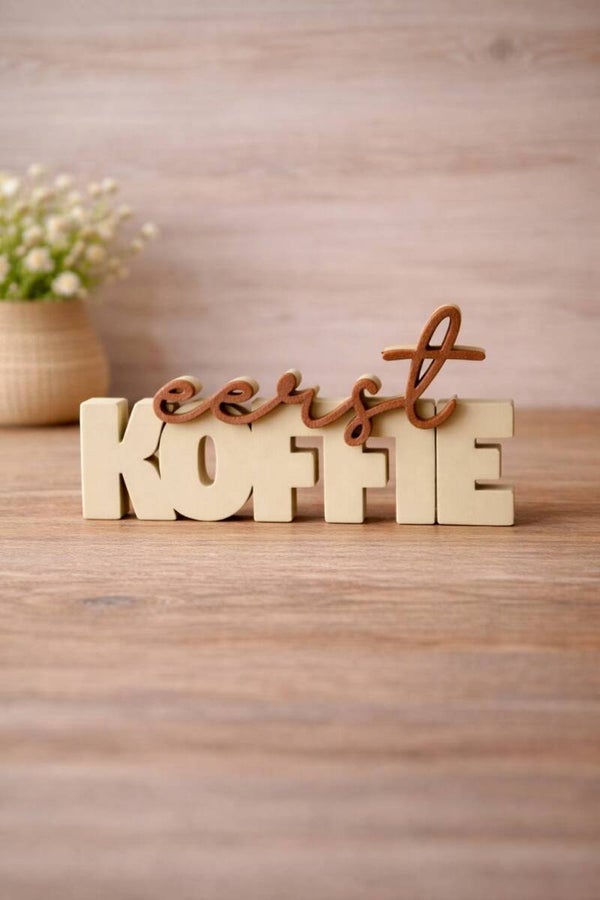 Eerst koffie