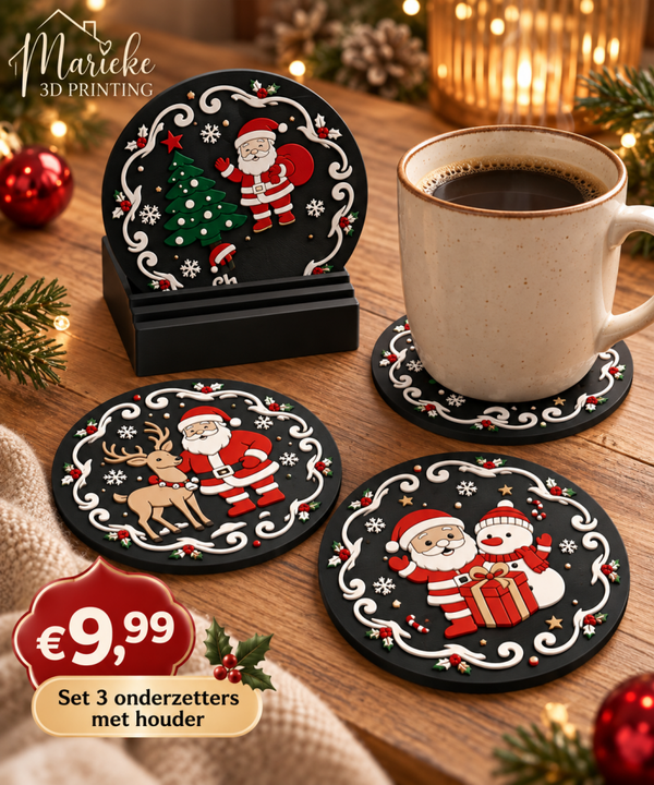 Kerst onderzetters