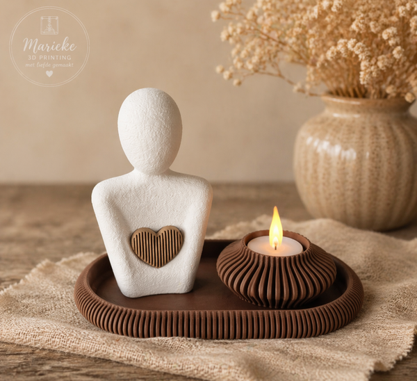 Decoratie set | Hart & licht