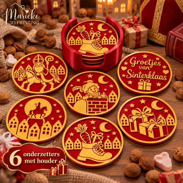 Sinterklaas onderzetters