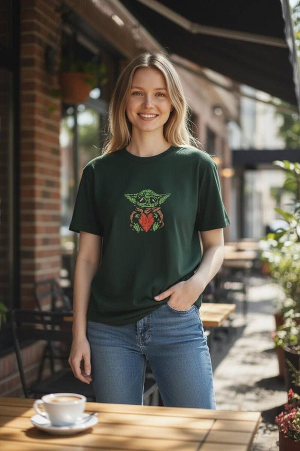 PLAYERA ACID WASH VERDE MILITAR