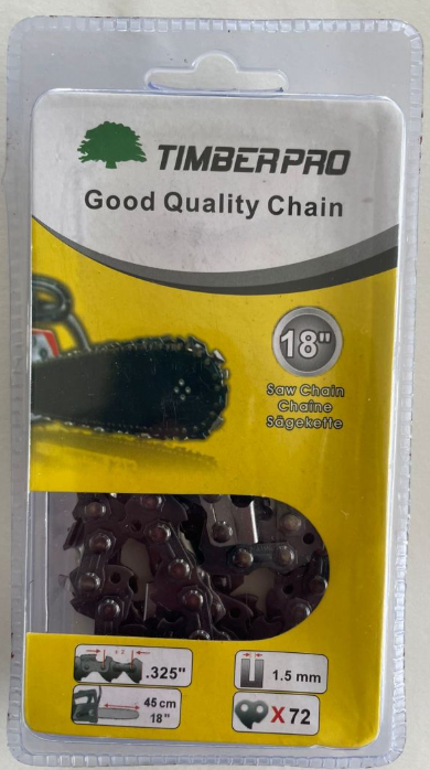 Timberpro 18" chain