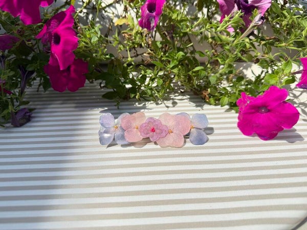 Real flowers Hairclip