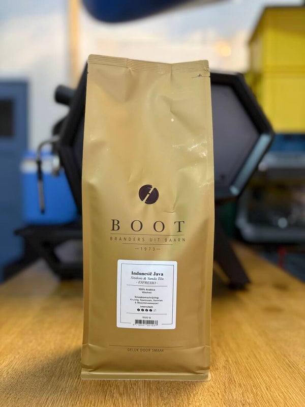 1KG - INDONESIË JAVA SINDORO & SUNDA TILU - Espresso - Arabica - Washed