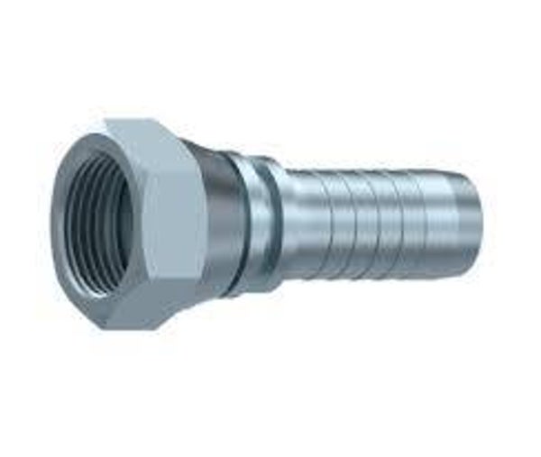 Perskoppeling 3/8" - DN08 BSP wartel 60°