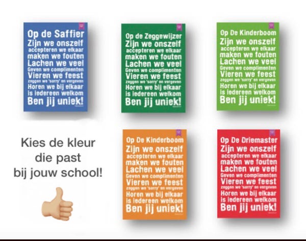 Canvas Gepersonaliseerd 'Op deze school'