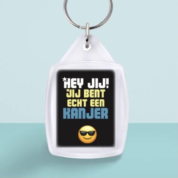 Sleutelhanger met kaart