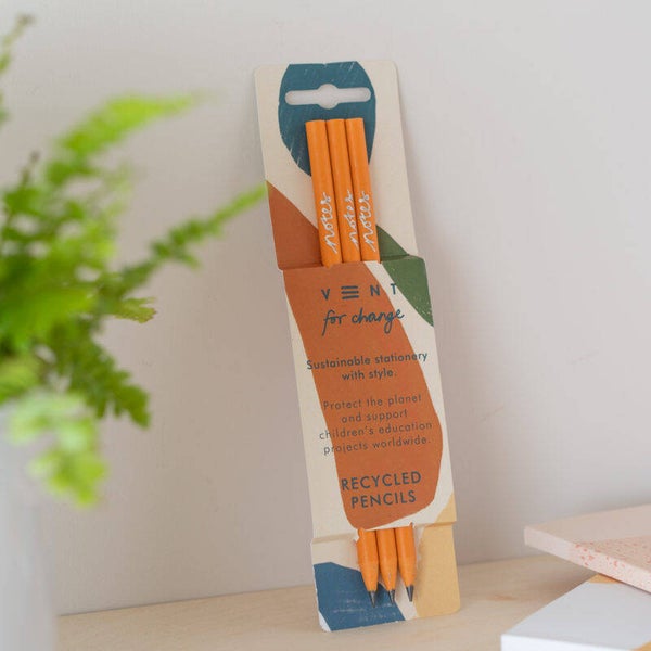 Earth Recycled Pencils by Vent for Change