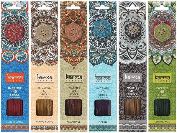 Karma Scents Premium Incense Sticks
