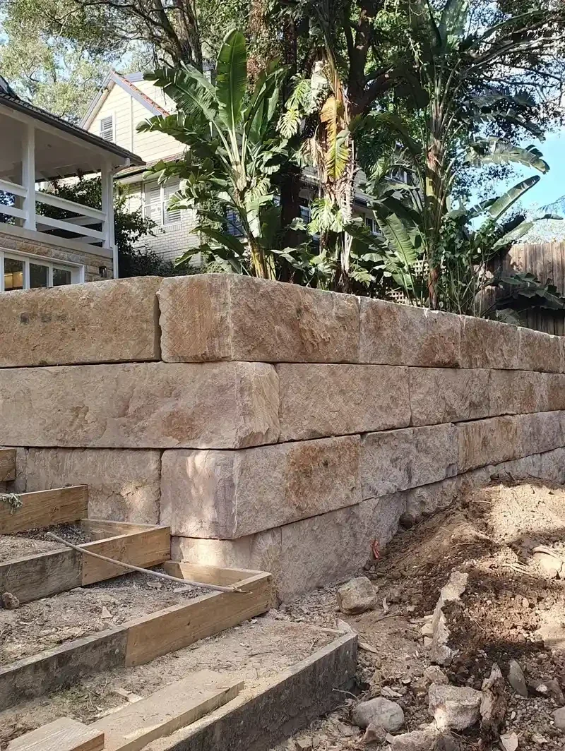 Sandstone Retaining Sandstone Retaining Wall | All Sorts Civil | Western Sydney
