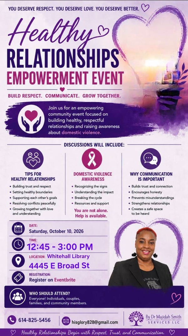HEALTHY RELATIONSHIPS EMPOWERMENT EVENT