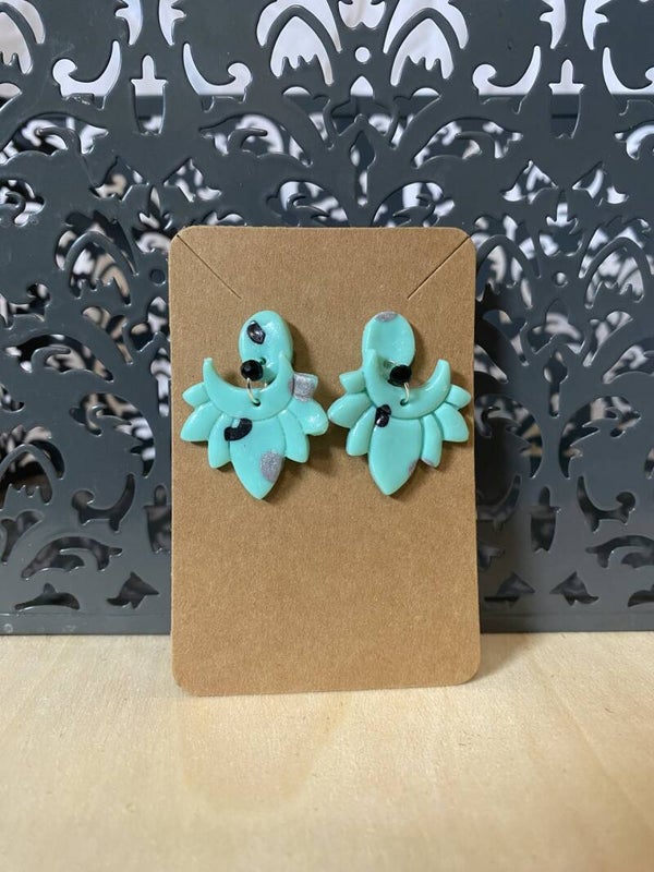 Teal Dreams Polka Dots