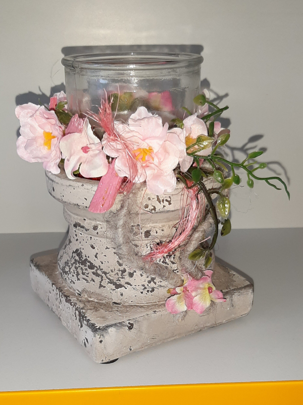 Teelichthalter Säulenform