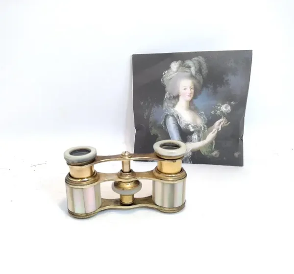 Antique Mother of Pearl Opera Glasses