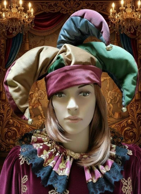 Custom Jester Hat Medieval Fool Hat