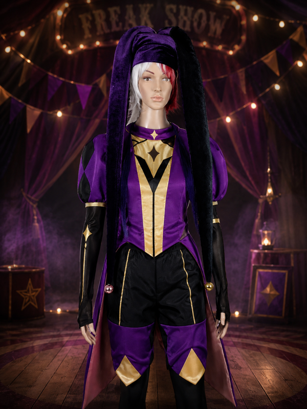 Custom Giant Jester Hat Long Wings Cosplay