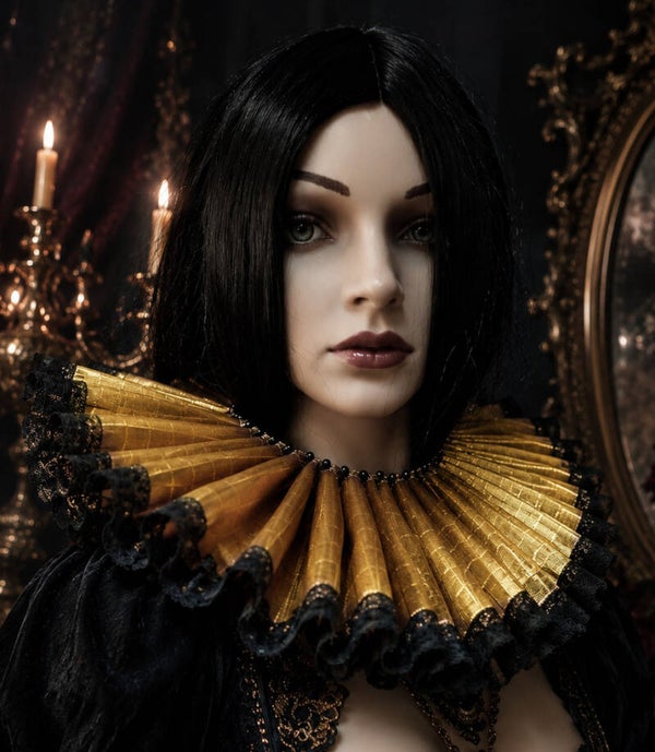 Gothic Neckpiece Fantasy Costume Wearable Art