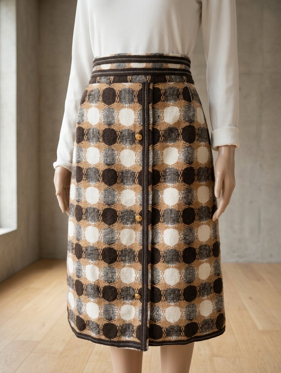 Handmade Couture Wrap Skirt – Parisian 1900s Inspired