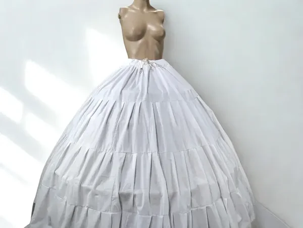 Cotton Crinoline Underskirt for Hoop Dresses