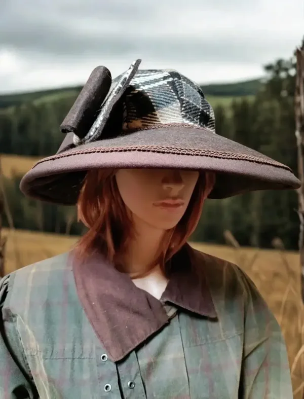 Woolen Big Hat British Country Style