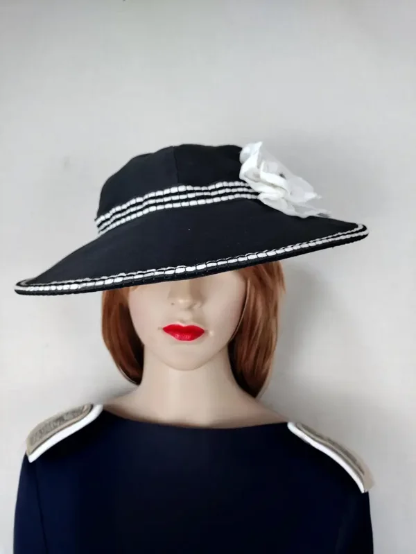 Elegant Designer Hat One of a Kind