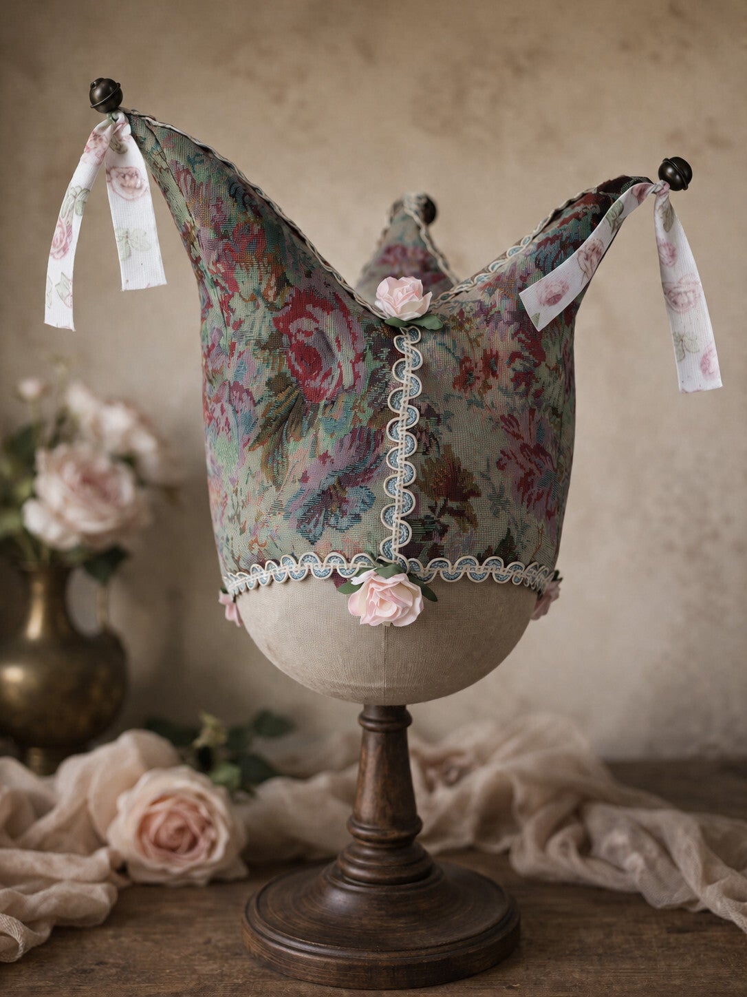 Renaissance Harlequin Hat I Baroque Headpiece