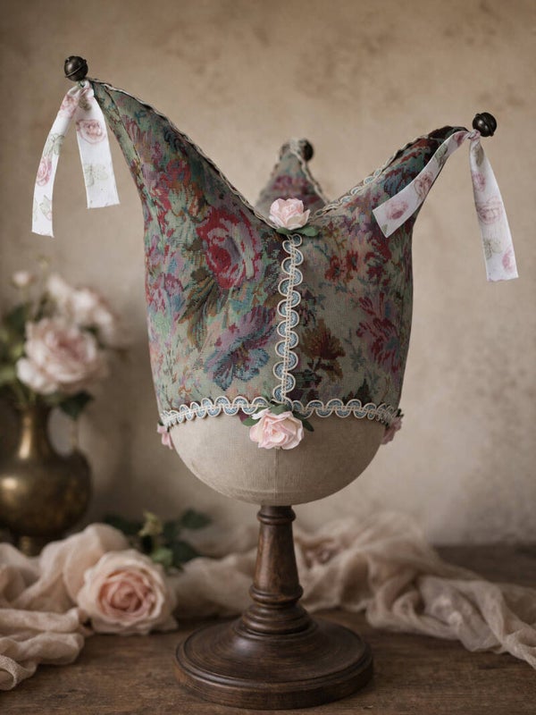 Renaissance Harlequin Hat I Baroque Headpiece