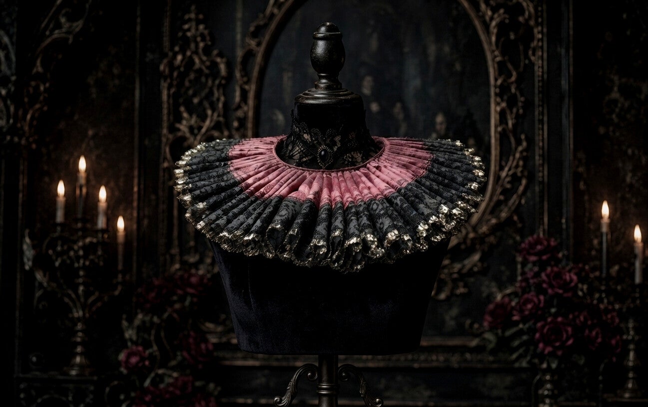 Gothic Ruff Collar Dark Romantic