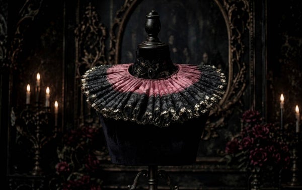 Gothic Ruff Collar Dark Romantic