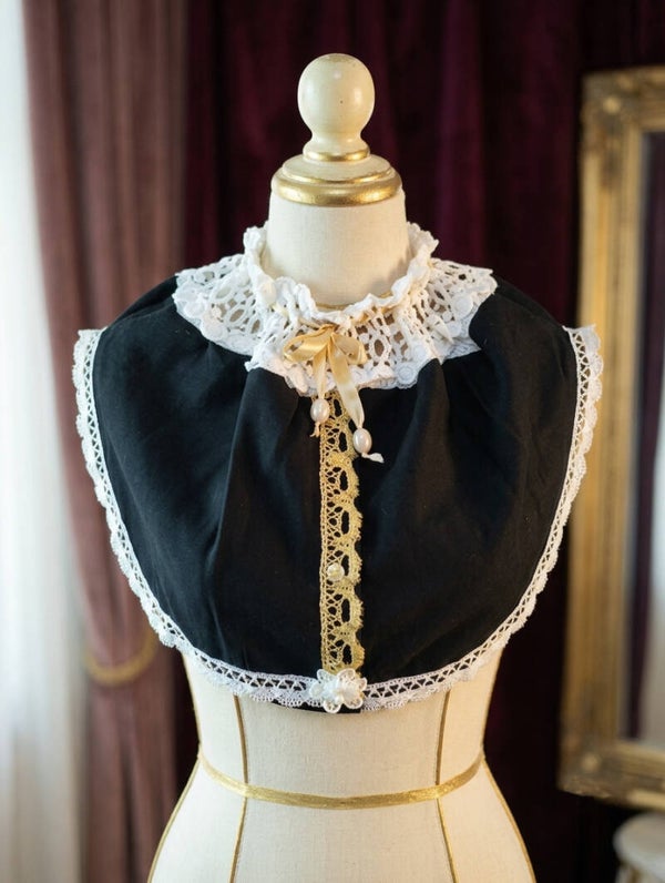 Handmade Maid Collar Capelet