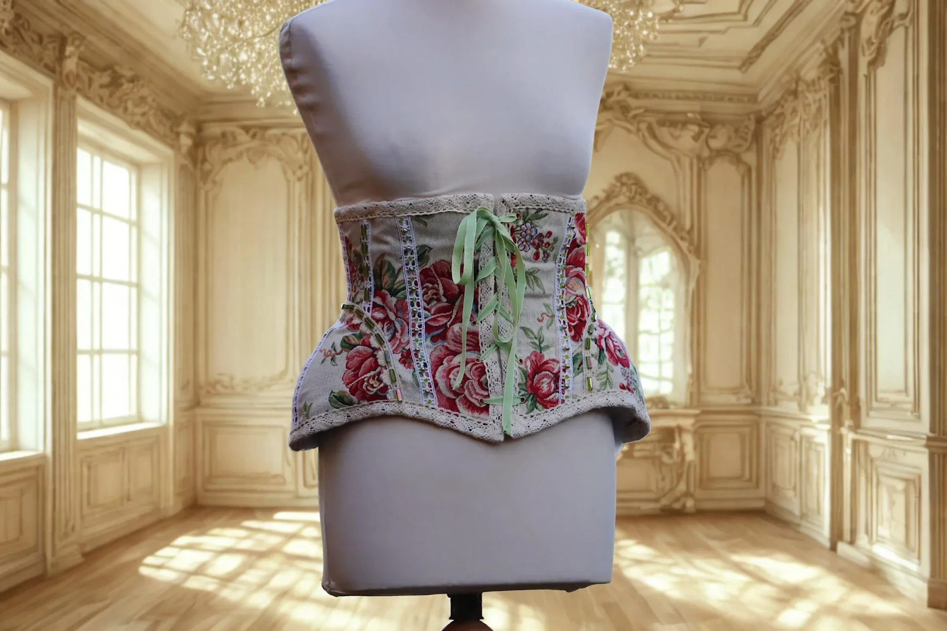 Marie Antoinette Rococo Corset