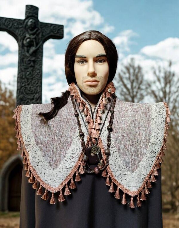 Royal Collar Cape Fantasy Shoulder Cape