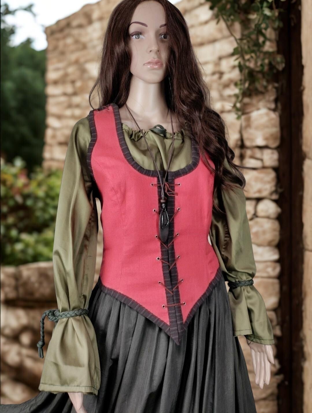 Medieval Slimming Canvas Corset