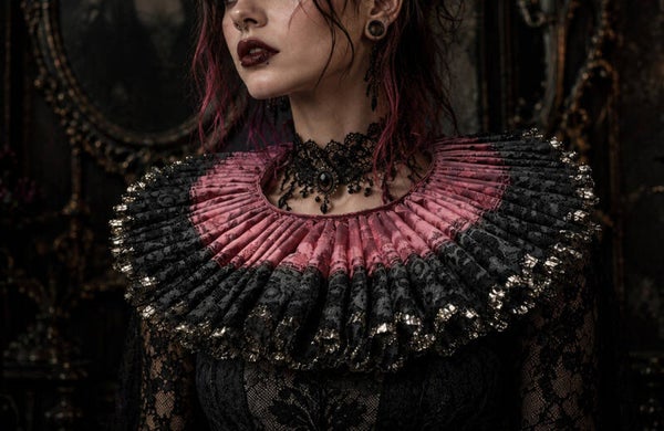 Gothic Ruff Collar Dark Romantic