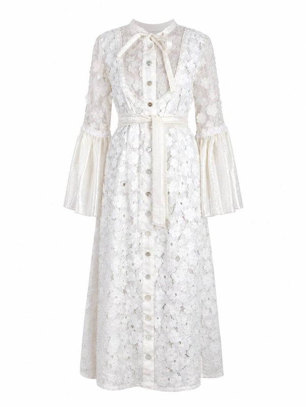 Lace Bridal Wedding & Renewal of Vows Gown