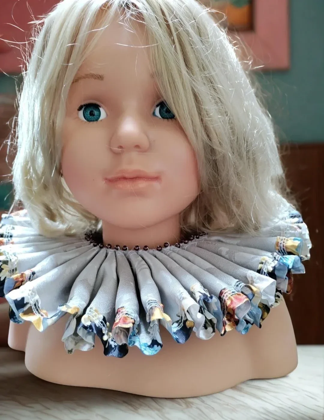 Baroque Silk Ruff Collar for Child or Dog