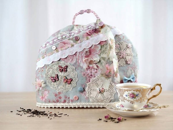 Victorian Baroque Richly Decorated Teapot Cover