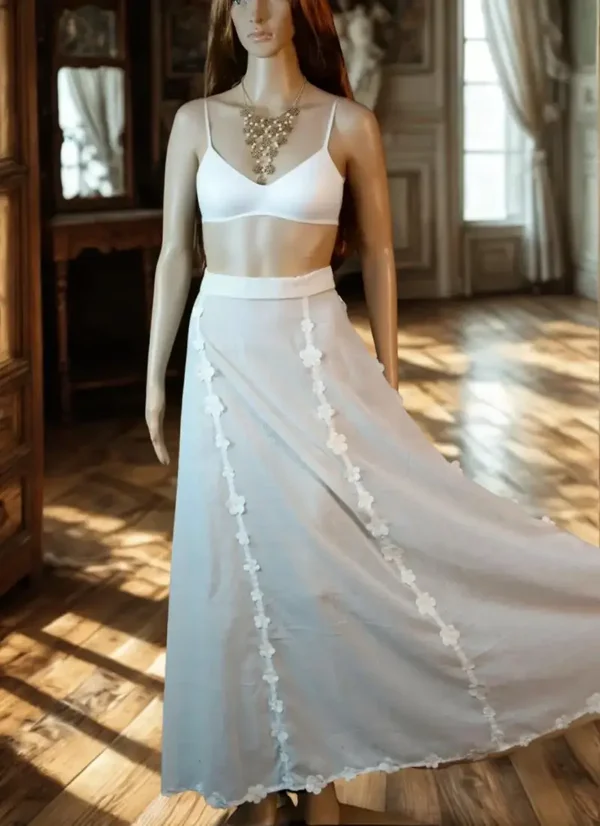 Romantic Baroque Underskirt with Floral Details