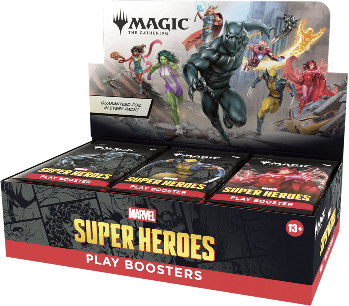 Magic The Gathering - Marvel Super Heroes Play Boosterbox