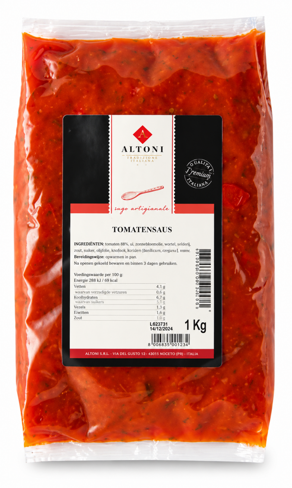 Italiaanse Arrabiatasaus 1 kilo | sauzen