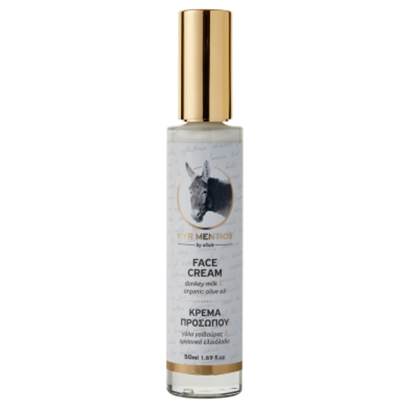 GEZICHTSCREME Anti-ageing, Ezelinnenmelk & 100% biologische olijfolie