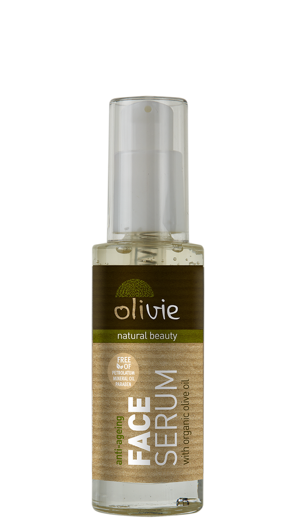 Gezicht & Hals Serum Anti-Ageing met biologische olijfolie