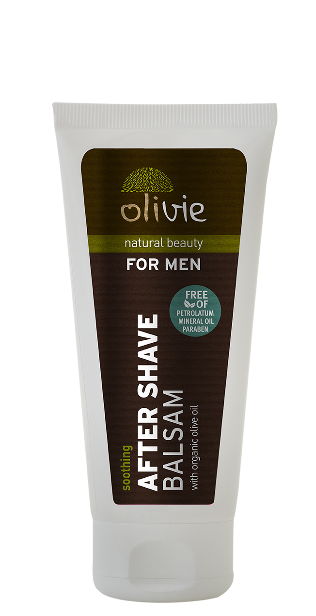 AFTER SHAVE BALSEM Calendula & Aloë & 100% biologische olijfolie voor mannen