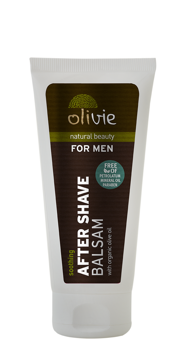 AFTER SHAVE BALSEM Calendula & Aloë & 100% biologische olijfolie voor mannen
