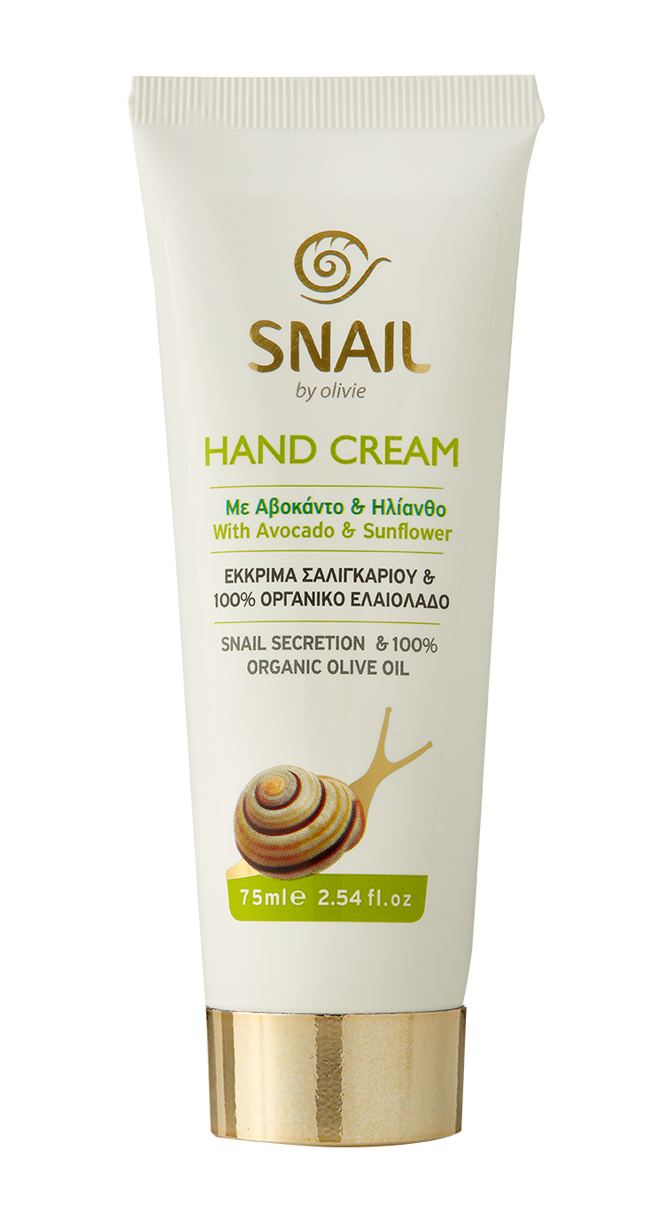 HANDCRÈME Slakkenslijm, avocado & 100% biologische olijfolie & zonnebloemzaadolie