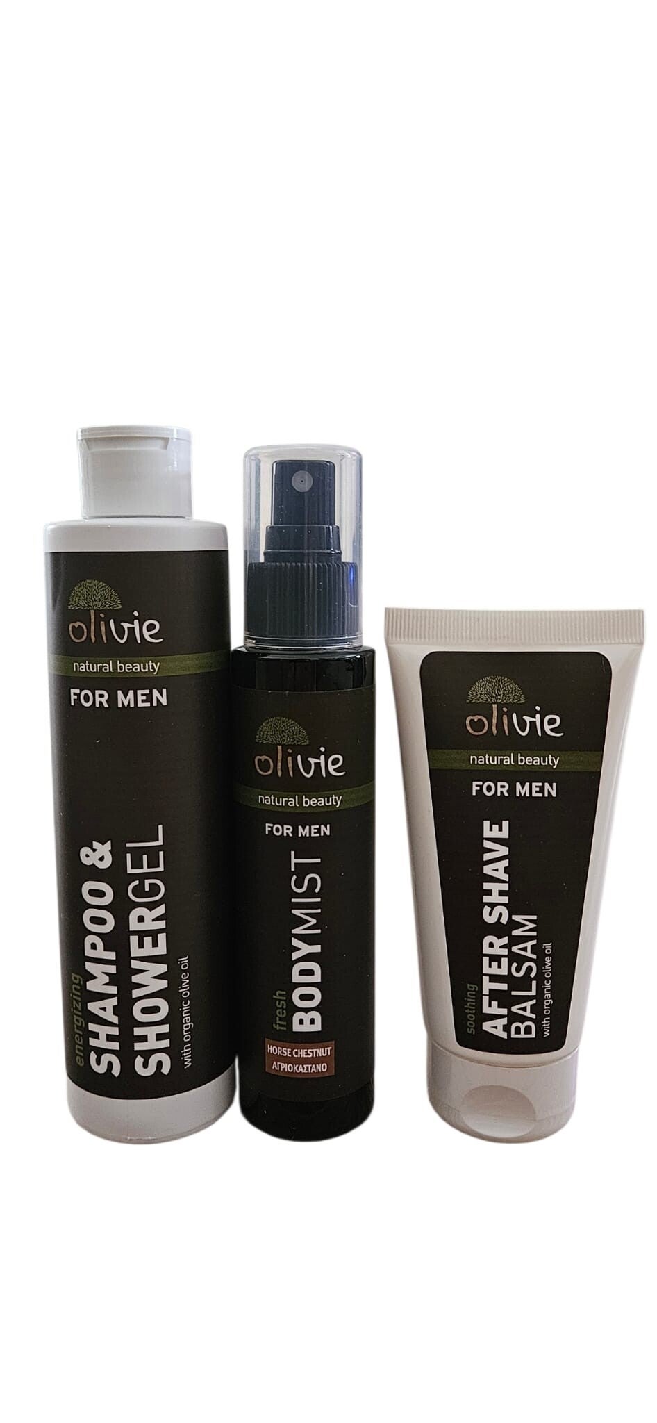 VADERDAG GIFTSET MANNEN Shampoo en Douchegel in 1, bodyspray en after shave balsem