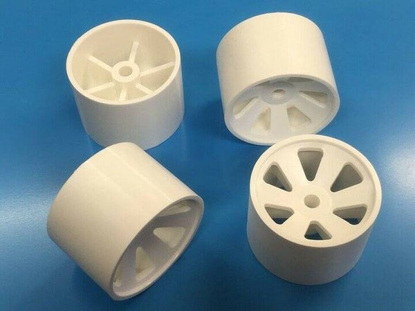 Nitro Stockcar Hot Rod Wheels White