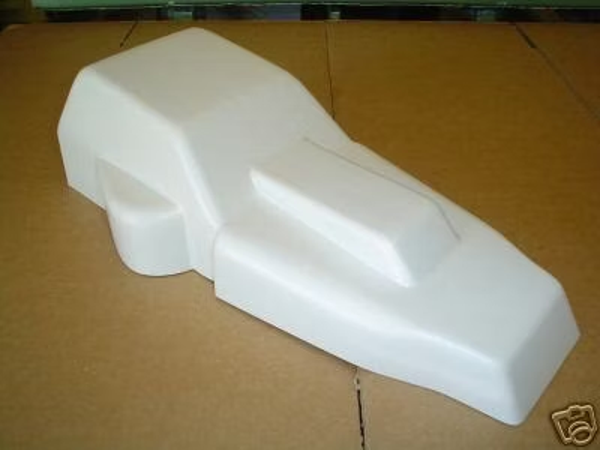 Overland Stock Car body 1/8 with bulge (ABS)