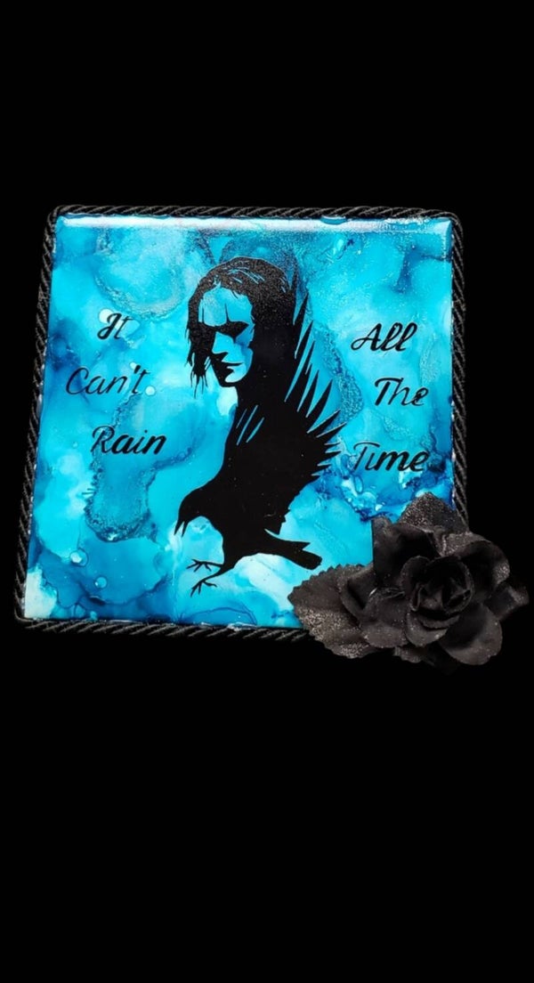 The Crow Decorative Tile