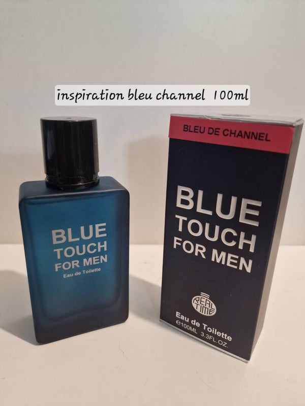 Lot homme inspiration bleu channel et wanted azzaro